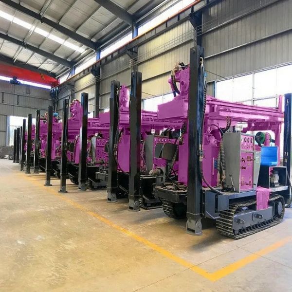 73KW Diesel Engine Water Well Drilling Machine Hydraulic Borehole Water Well Drill Rig