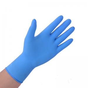 Cheap Non Toxic Powder Free Nitrile Disposable Gloves Box Of 100 for sale