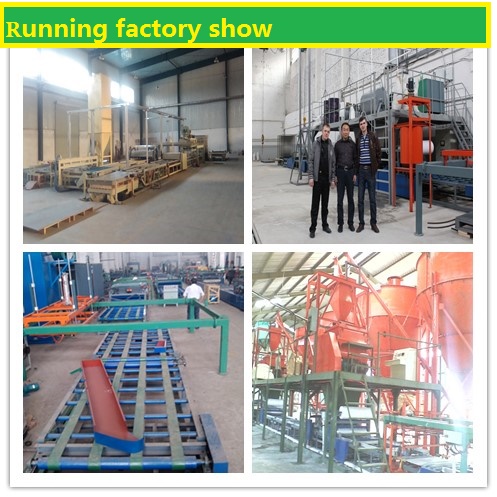 PLC Control Full Automatic Mgo Board Machine With 2000 Sheets Capacity CE