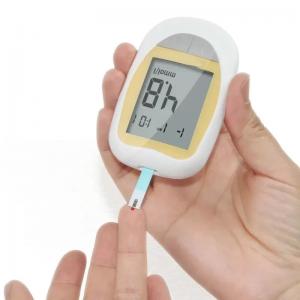 Cheap Medical Measuring Blood Sugar Glucometer With 50 Diabetic IVD Test Strip for sale