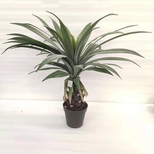 Clear Veins Artificial Dragon Tree Bonsai For Shopping Mall