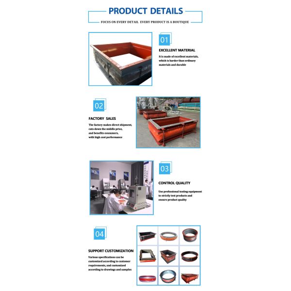 Maximize System Durability Non Metal Fabric Compensator For Heat And Vibration Control