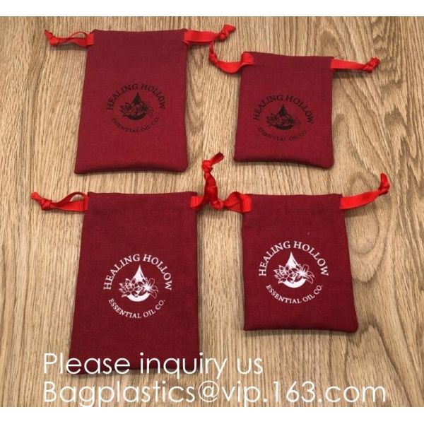 Cotton Reusable Grocery Bags, Produce Bags, Jewelry Pouch, Muslin Brewing bags, Linen Sachet bags, Spice bags, Christmas