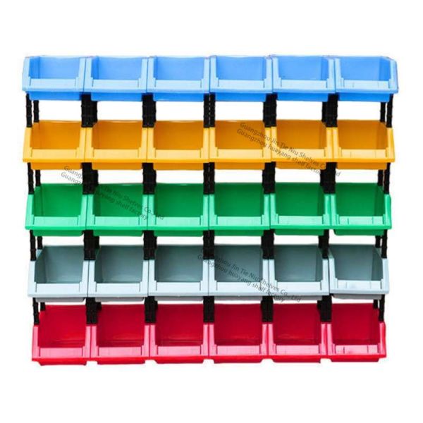 2.2Lbs Stackable Plastic Bins 1kg Stackable Storage Baskets