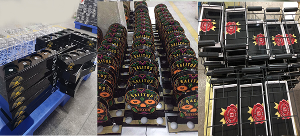 Whisky Alcohol Display Acrylic Bottle Glorifiers LED Light Base