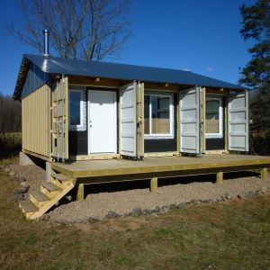 Cheap Steel Structure Prefab 40ft Container Living Homes for sale