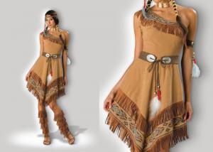 Cheap Native American Indian Custom Cosplay Costumes Carnival Party Cosplay Dresses for sale