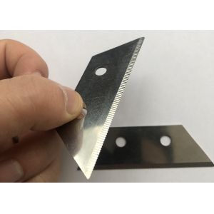 Cheap HSS 18mm Ladder Pattern Knife 65 HRC Non Woven Fabric Cutting for sale