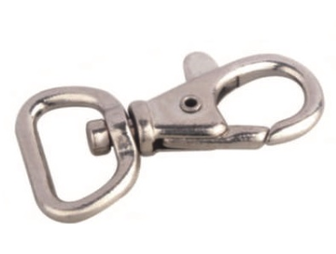 Zinc Alloy Fast Eye Snap Hook Sliver Pet Hardware