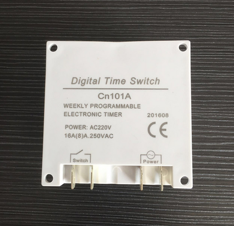 CN101A Timer Switch AC/DC 110V 220V Digital LCD Power Weekly Electrical Time Switch