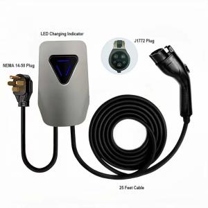 China American Standard Single Gun 32A Type 1 Wall EV Charger For Tesla Home Charging on sale