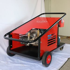 Buy cheap Heat Exchanger High Pressure Water Jet Washing Machine Pressure 350BAR from wholesalers