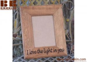 Cheap Wooden Frame - Picture Frame - Customized Rustic Wooden Frame - Wedding Gift - Personalized Gift - Engraved Picture Fram for sale