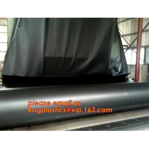 1.5mm HDPE Geomembranes price for dam liner, Add to CompareShare Black plastic sheeting fish farm pond liner HDPE geome
