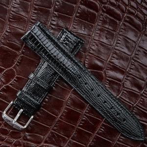 Cheap ALK VISION Cowhide Watch band  Lizard Pattern Strap Shiny Leather Watch Strap Accessories 12mm16mm18mm20mm22mm24mm for sale