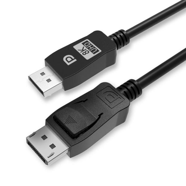 VESA Certified Laptop Displayport Cable , Black 4k Dp Cable