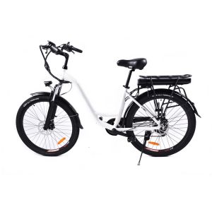 Cheap 7Speed Lightweight Ladies Electric Bike 30KG Net Weight With KMC Chain for sale
