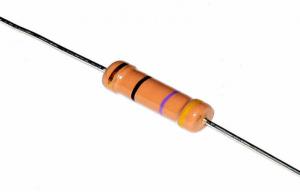 Cheap Yellow 10 ohm 1W 5% Carbon Film Resistor For PCB , Carbon Film Fixed Resistors for sale