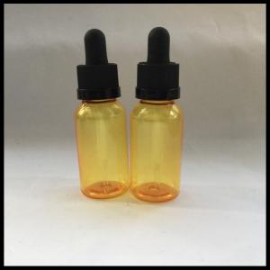 Cheap Orange Plastic Pipette Bottles Food Grade For Liquid Flavoring Packing for sale