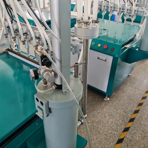 8 Heads Glue Dispensing Robot 150W Silicone Dispensing Systems For 2X2 Back Lit Panel Light