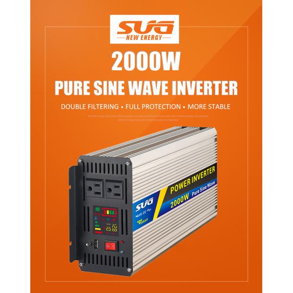 Remote Switch 2000W Off Grid Inverter For Solar Controller System