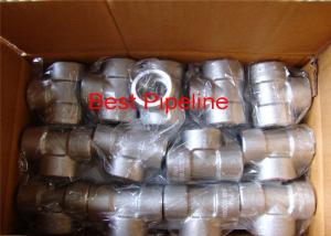 Cheap Metal Titanium Alloy Steel Pipe Fittings , High Pressure Threaded Pipe Fittings for sale