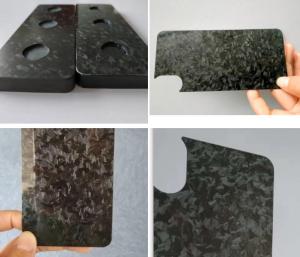 China Forged Composite Carbon Fiber Sheet Custom Cnc Cutting Matt / Glossy Surface Finish on sale