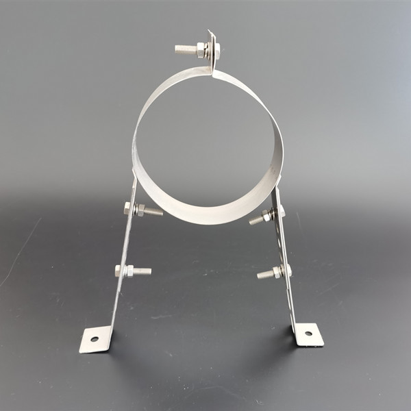 6''(150mm) Locking Band Screw Toggle Stove Chimney Pipe W V2