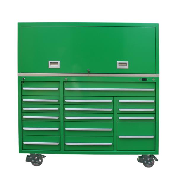 Customized Support OEM Black Roller Bearing Tools Cabinet and Wheels Garage Tool Chest