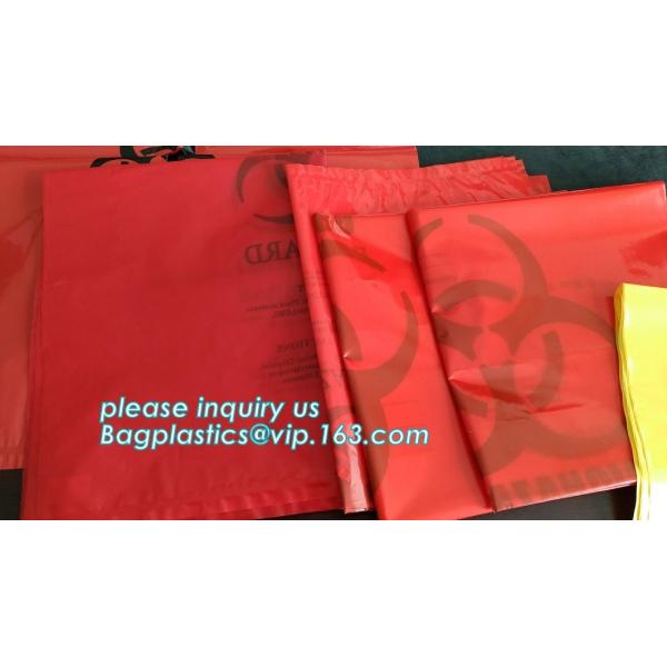 Bio Hazard Tote Bags,Stick-on Red Bio Hazard Waste Bags 6" x 6" 200/Bx,Shop Bio Hazard Shoulder bags online bagease pack