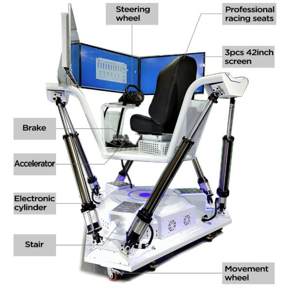 GTX1060 3GB VR Racing Simulator Customized Led Light
