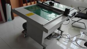 Cheap Electronic Digital Die Cutting Machines , Adhesive Paper Flatbed Cutting Machine for sale
