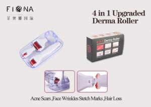 China private label dermaroller 4 in 1 kit derma care facial derma roller micro needle face beauty care rejuvenate on sale