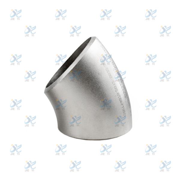 Production of stainless steel elbows at various angles