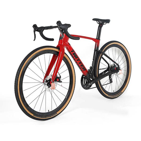 T900 Carbon Fiber Gravel Bike , 45cm Road Bike GRAVEL V2 22 Speed 40C
