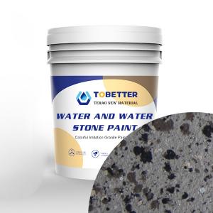 Cheap Powder Wall Coating Paint Grey Imitation Granite Stone Coating Paint Wall Exterior Waterborne for sale