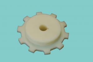 China 1701/1701TAB  MACHINED CHAIN SPROCKETS MOULDED CONVEYOR WHEELS IDLERS WHITE AND BLACK COLOR on sale