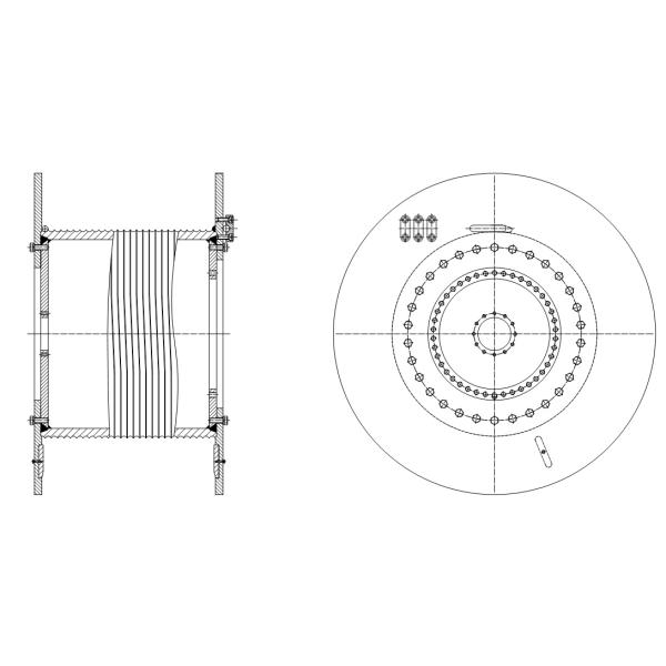 Super Speed Electric Winch Cable Pulling Winch Parts: Grooved Drum