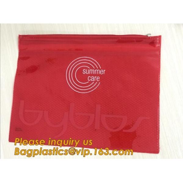 clear pvc zipper toiletry bag travel document stationery bag,office supplies PVC tarpaulin mesh document bag with waterp