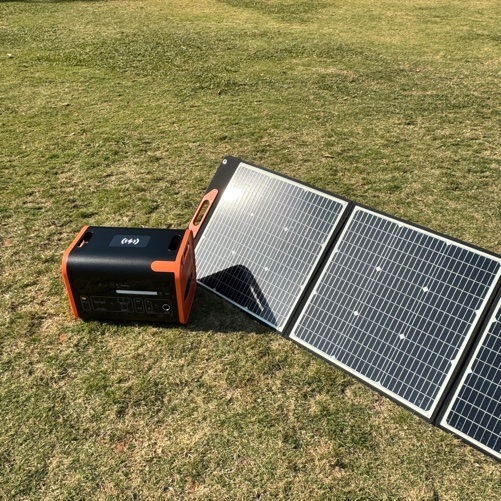 Single Crystal Folding Usb Solar Panel 22.8% Conversion Foldable Solar Panel