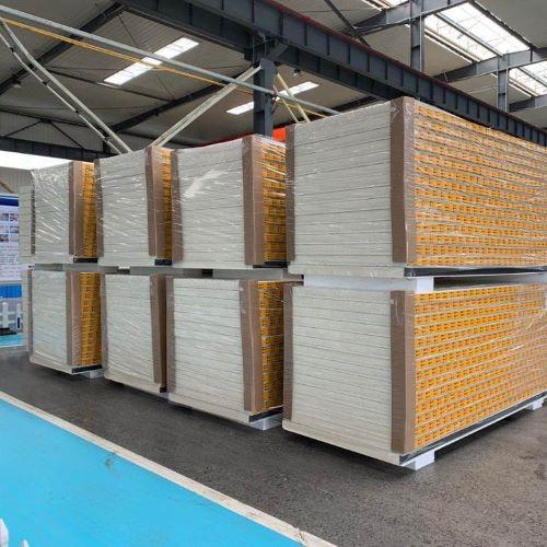 Modular Steel Frame Warehouse Construction Weathering Steel Material Fire Resistance