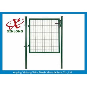 Cheap Beautiful Design Welded Fence Gate Iron Wire Material Convenient Installation for sale