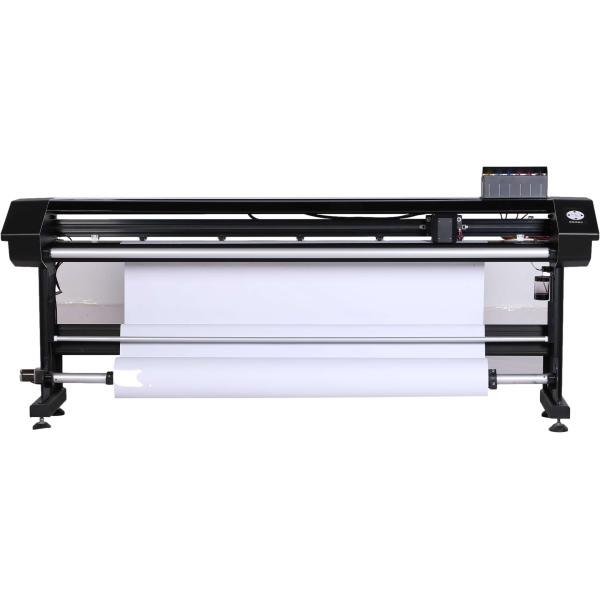 6 Color Refillable Continuous Inkjet Printer Plotter For Garment Pattern Printing