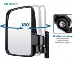 Cheap sightseeing Golf Cart Side Mirrors High definition vision CE certificate for sale