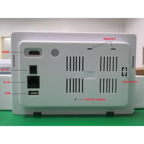 RS232 RS485 Android POE powered tablet pc with Temperature sensor for heating and cooling system