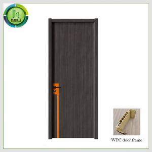 Cheap WPC UPVC Composite Front Doors , Waterproof Internal Bathroom Doors for sale