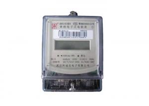 Cheap Optical Port Single Phase Electric Meter Active Energy Measurement RS485 Communication for sale