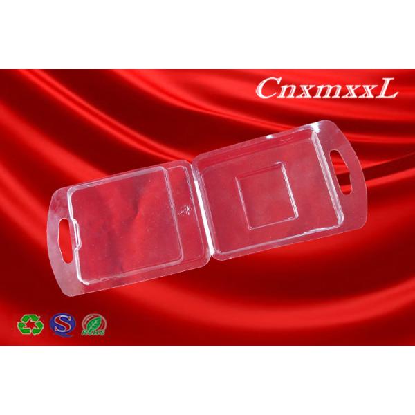 Double Clamshell Durable 0.6mm PVC Blister Tray Packaging For Hardware