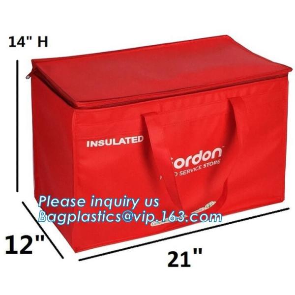 Freezer Bags Color Cold Insulation Waterproof Convenient Portable Ice Meal Packages Refrigerator Cooler Lunch Bag bageas
