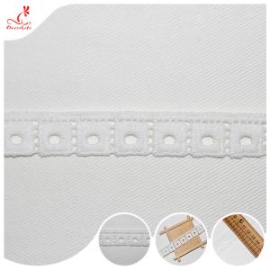 Cheap Milky Lace Ribbon Trim Accessory 1.9cm Width For Lady Garment Diy Decoration for sale